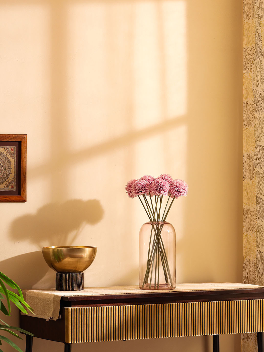 Elemntl Purple 5 Pieces Chrysanthemum Artificial Flower