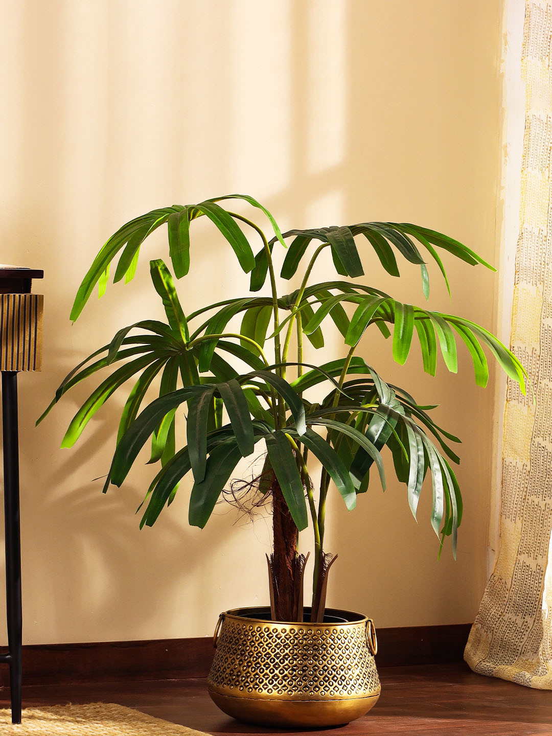 Elemntl Green Rhapis Palm With Pot Artificial Plant