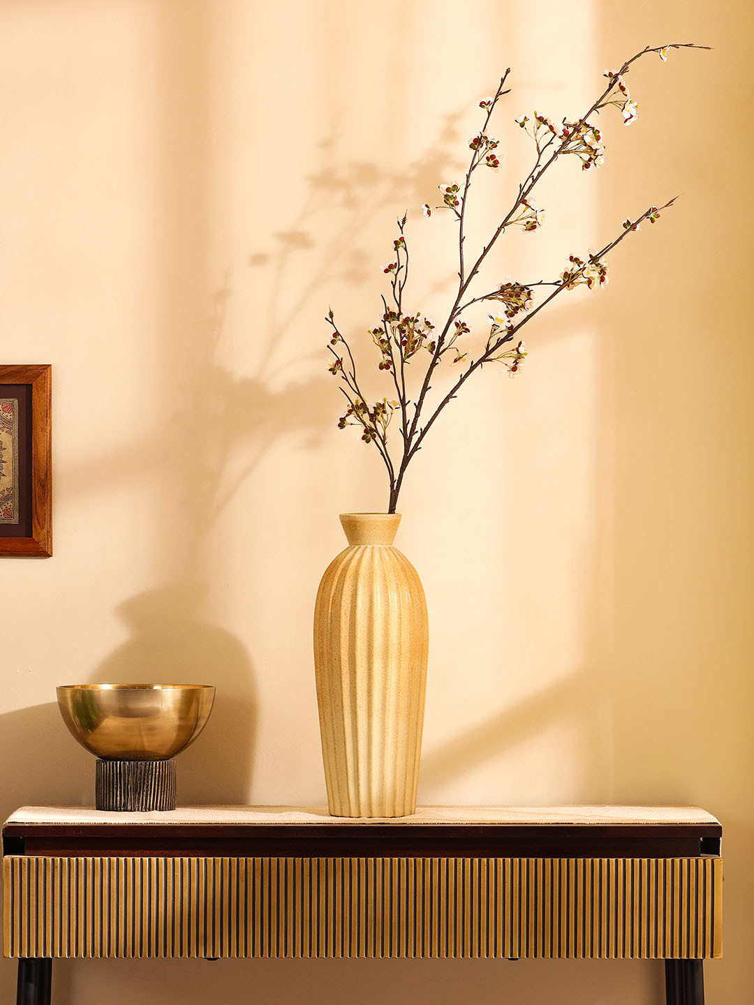 Elemntl White Cherry Blossom Artificial Flower