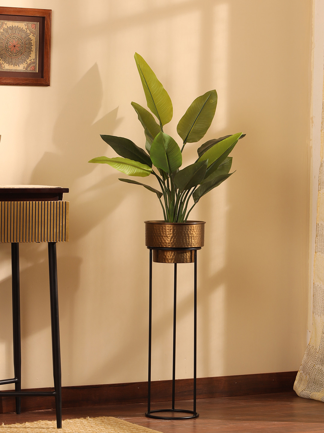 Elemntl Green Banana Artificial Plant With Pot