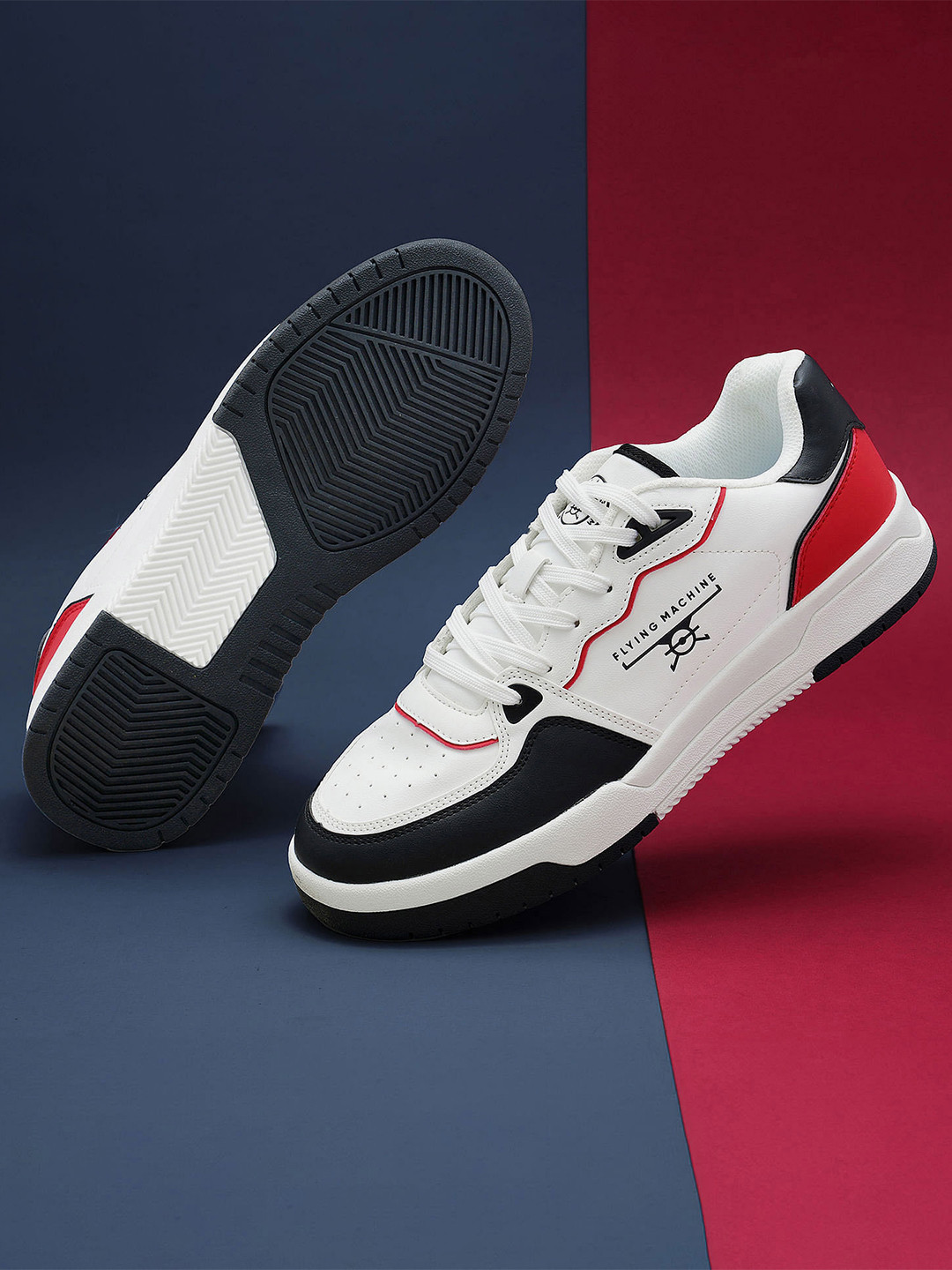 Flying Machine Men ABEL 2.0 PU Lace-Ups Sneakers