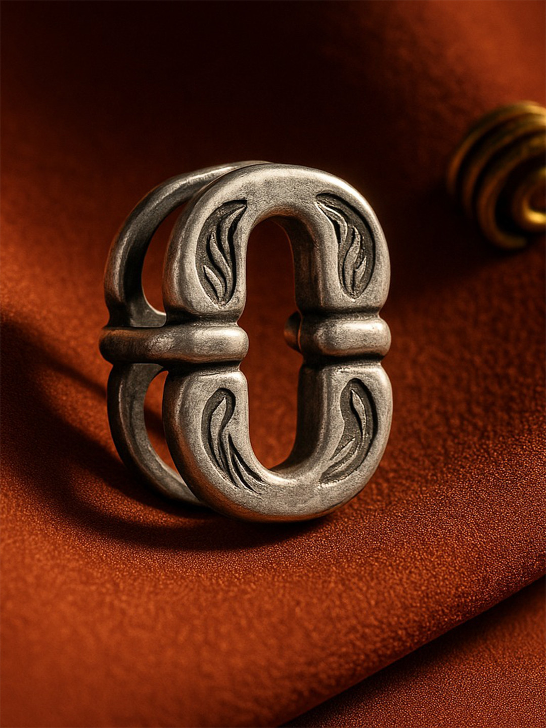 Nipura 925 Sterling Silver Rhodium-Plated Initial-O Pendant