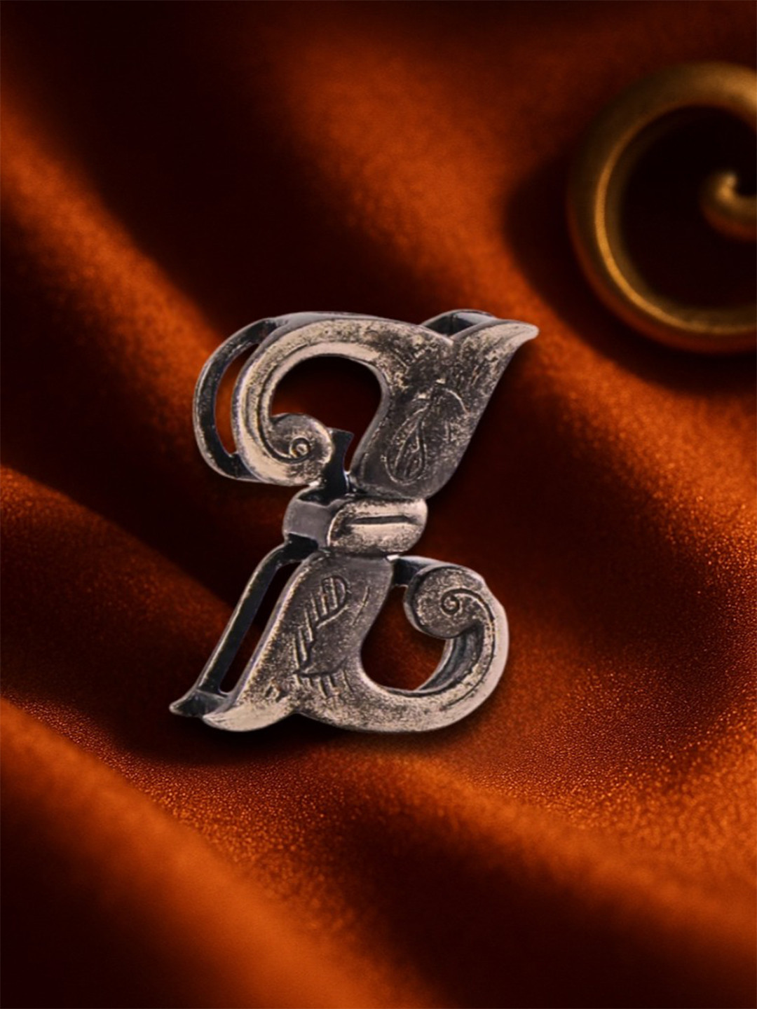 Nipura 925 Sterling Silver Rhodium-Plated Initial-Z Pendant