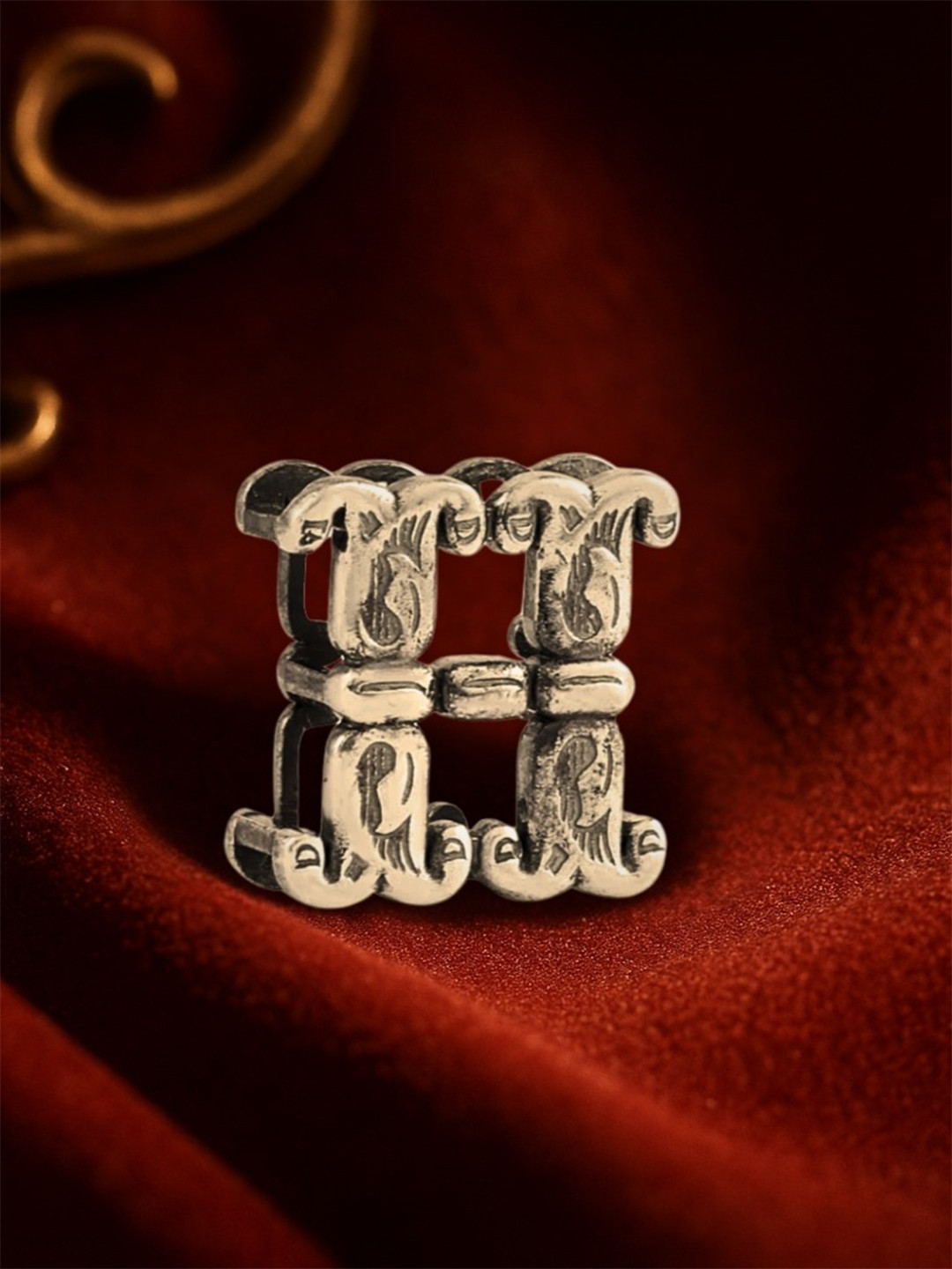 Nipura 925 Sterling Silver Rhodium-Plated Initial-H Pendant