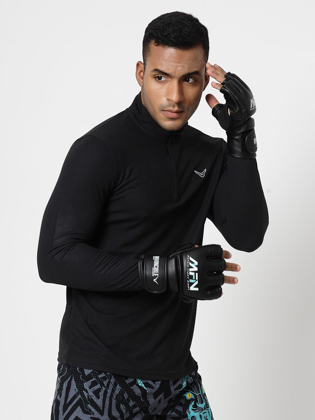 Invincible Men Quarter Zip Pullover