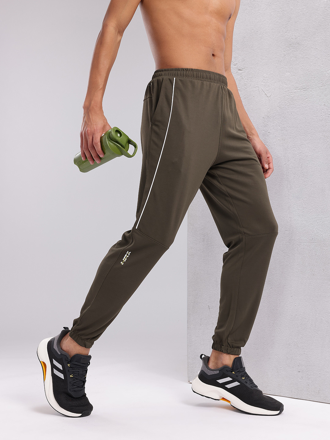 HRX by Hrithik Roshan Men Couple Collection Rapid-Dry Training Jogger Track Pants