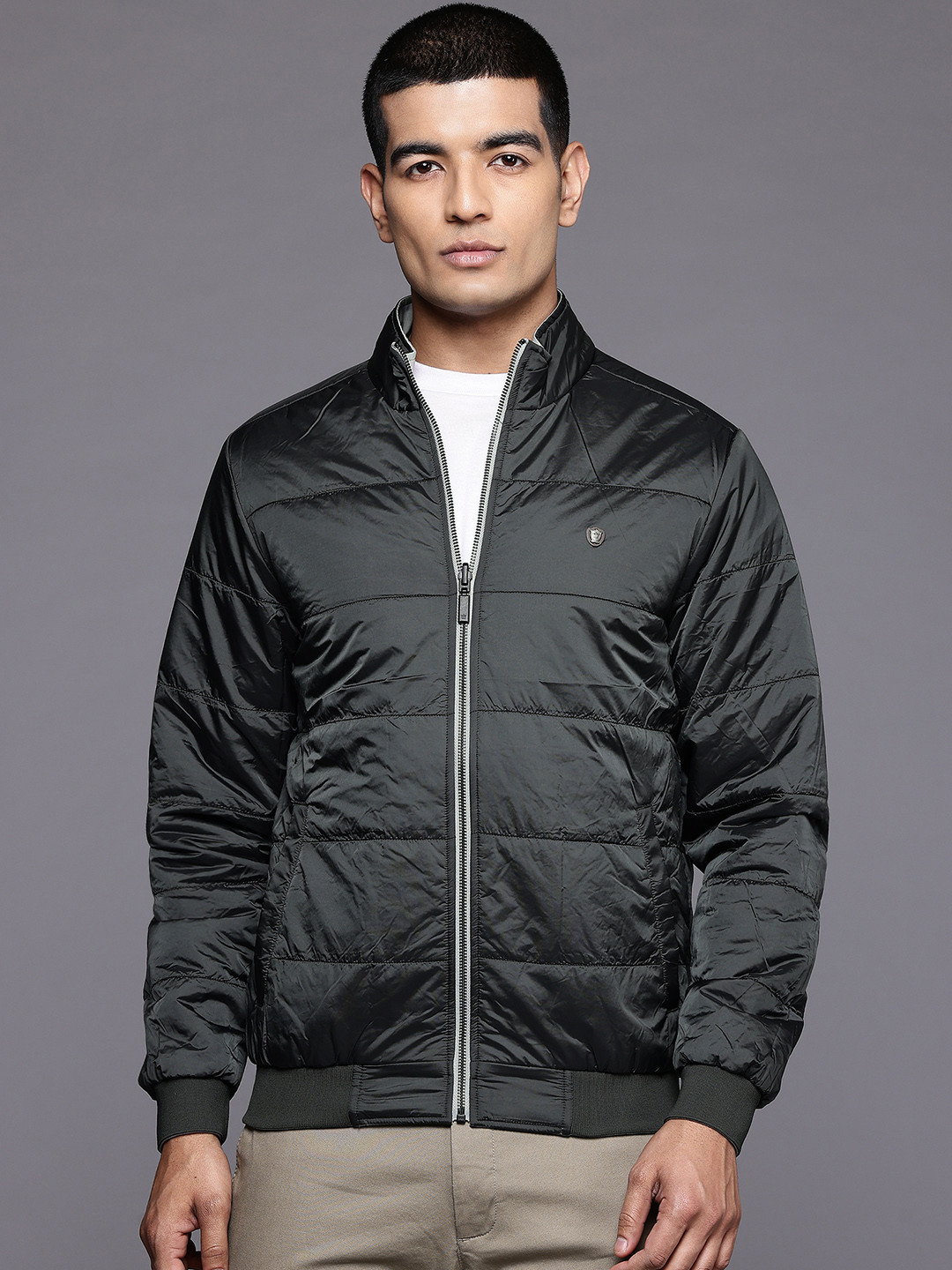 Louis Philippe Reversible Solid Jacket