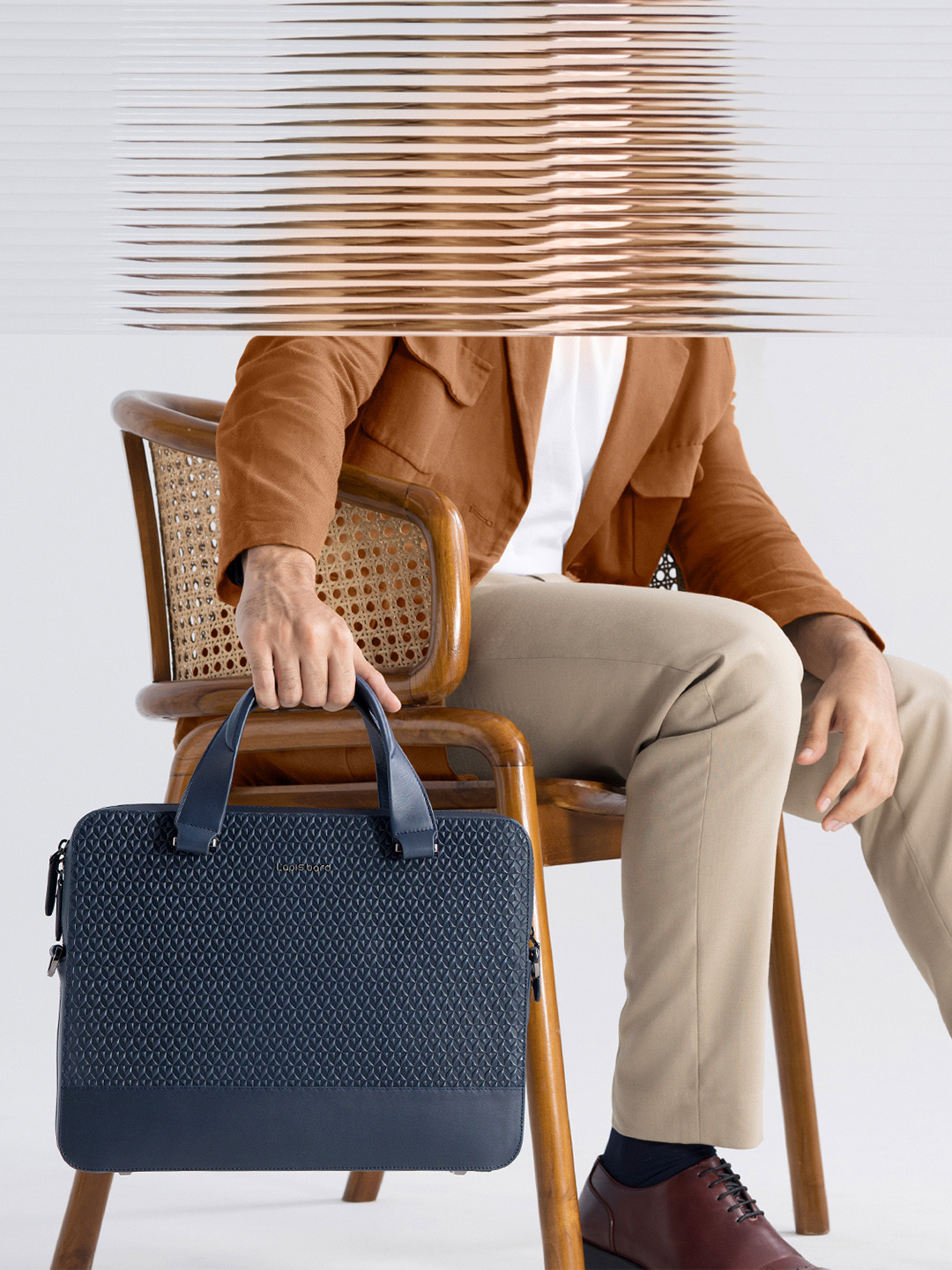 Lapis Bard Navy Enigma 14-inch Laptop Bag