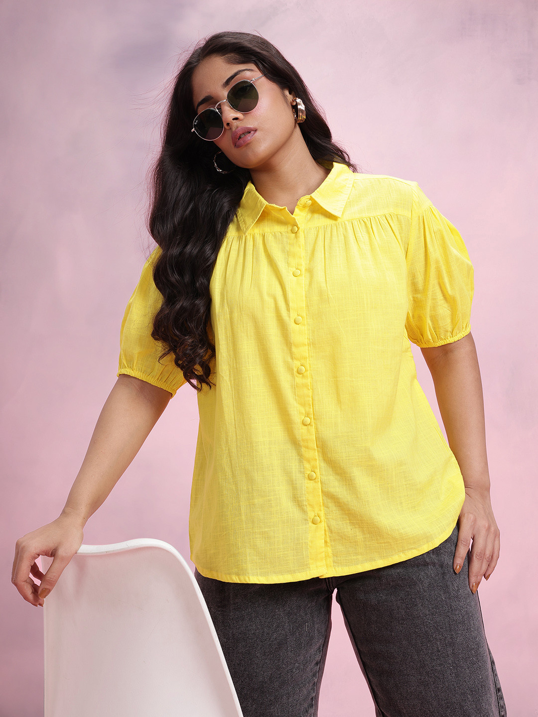DressBerry Curve Pure Cotton Shirt