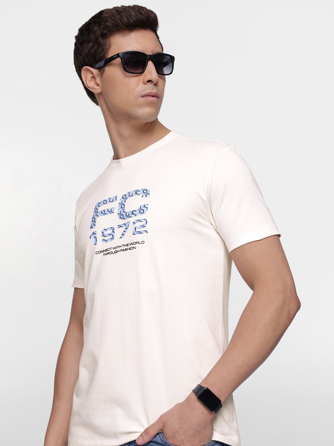 French Connection Brand Logo Printed T-shirt