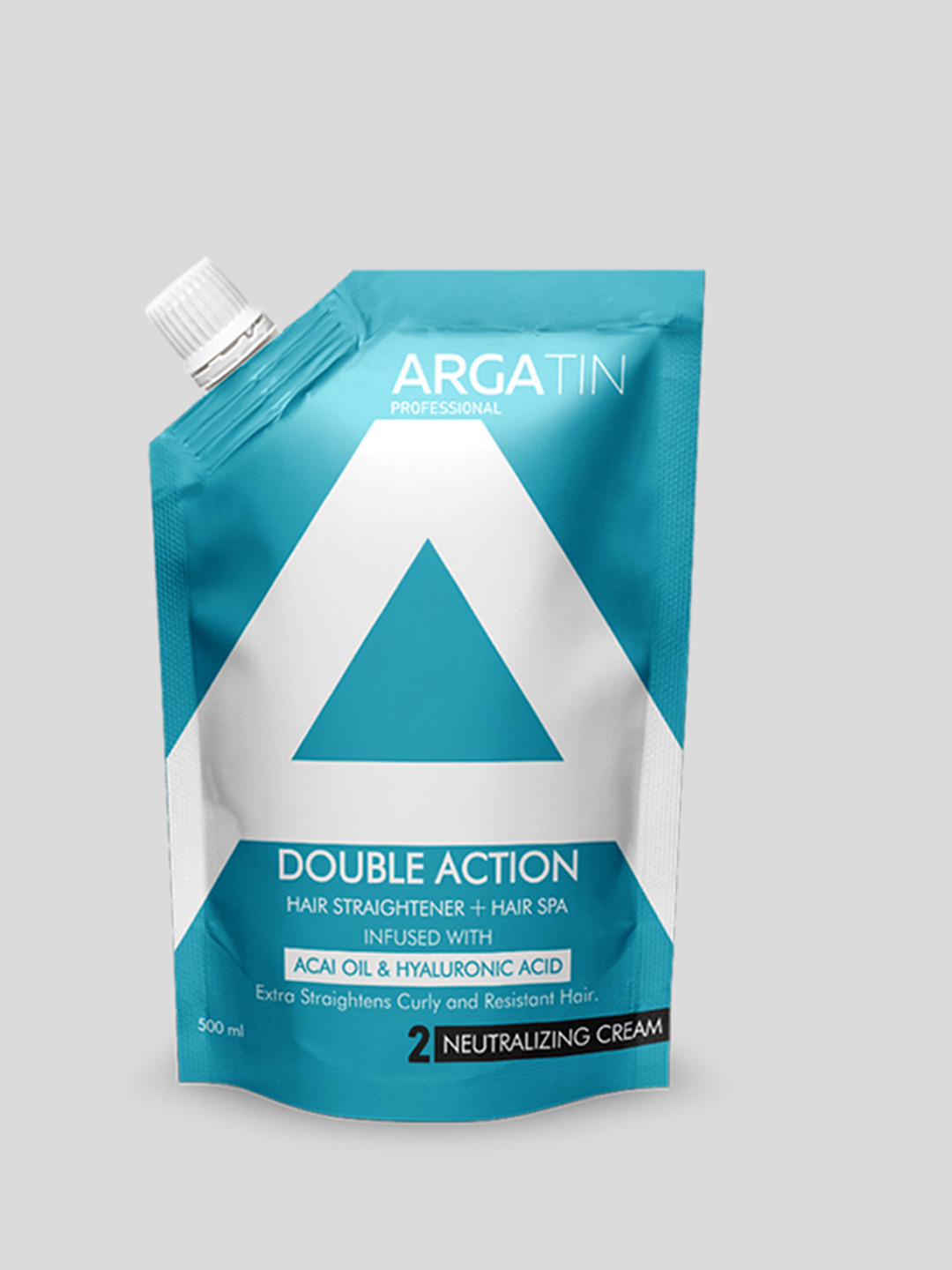 ARGATIN Professional Hair Neutralizing Cream with Hair Straightener + Hair Spa - 500ml