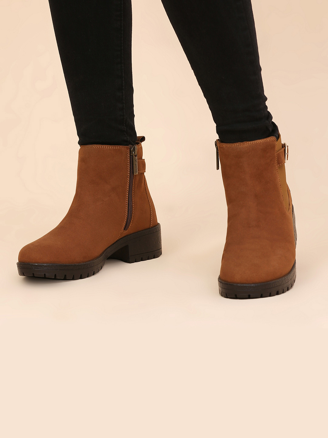 yoho Women Suede Chelsea Boot Premium Leather Comfortable Winter