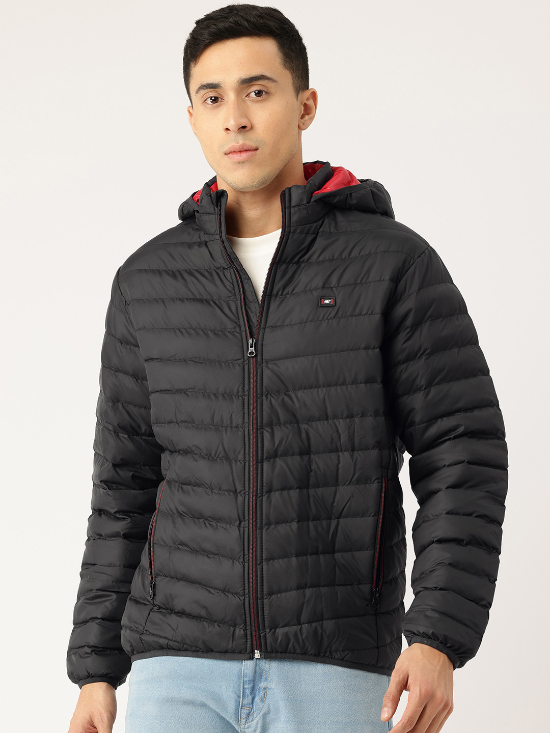 Monte Carlo Padded Lightweight Woven Jacket Comes with a Packable Bag