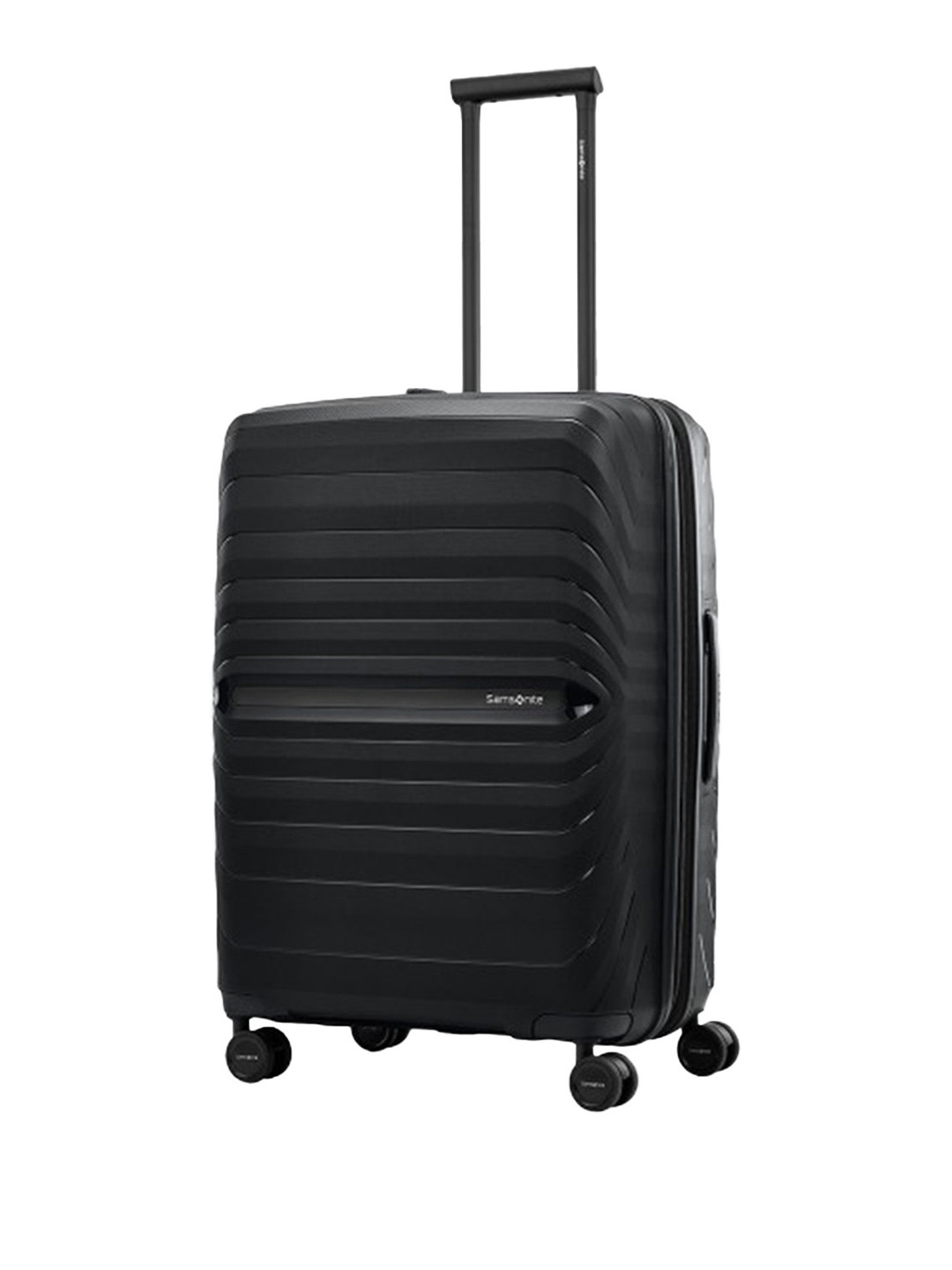 Samsonite Octolite Neo Black Expandable 68 Cms Medium Check-In Trolley Bag
