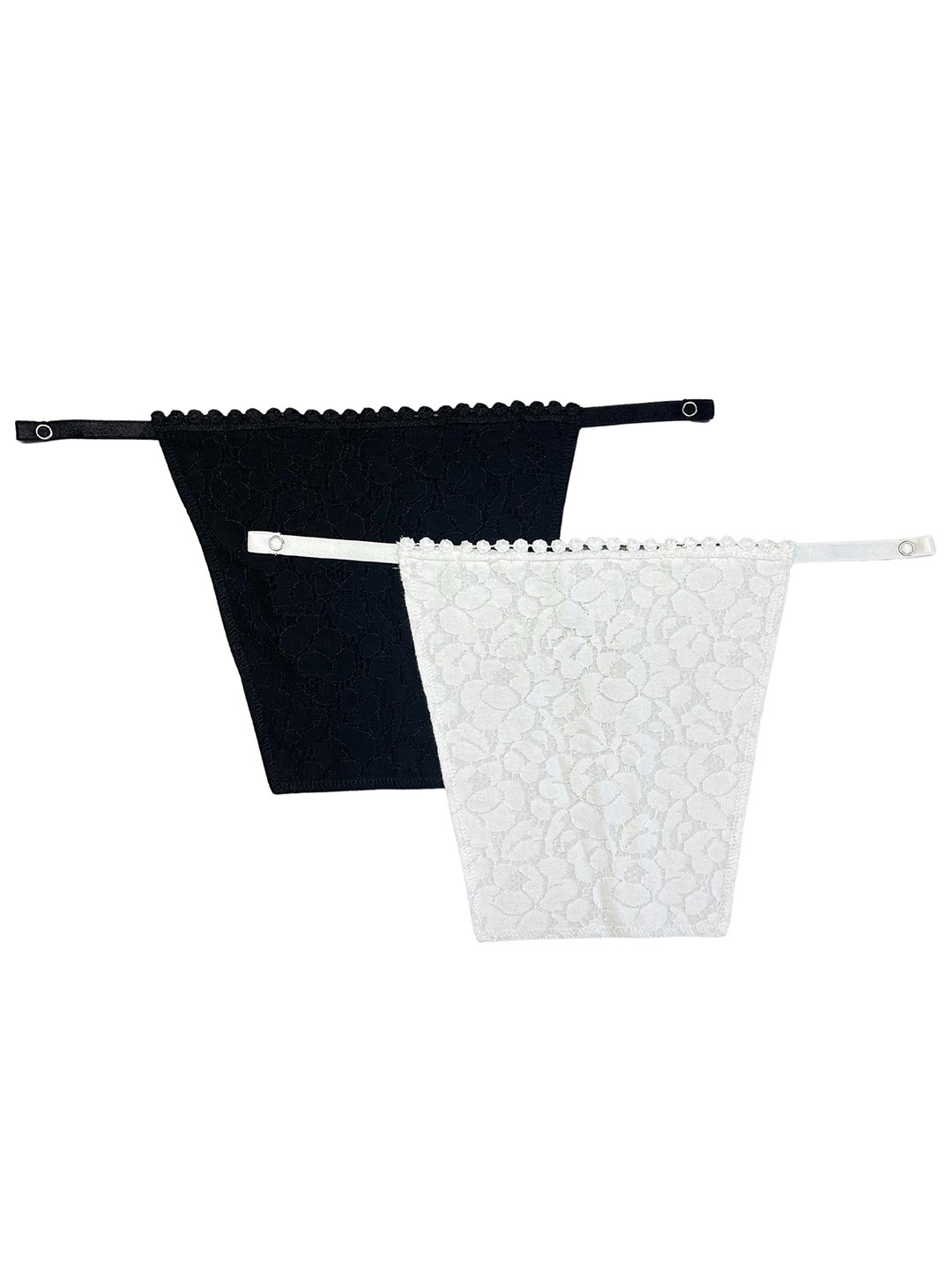 Espresso Women Pack Of 2 Cleavage Cover Clip-On Mock Camisole