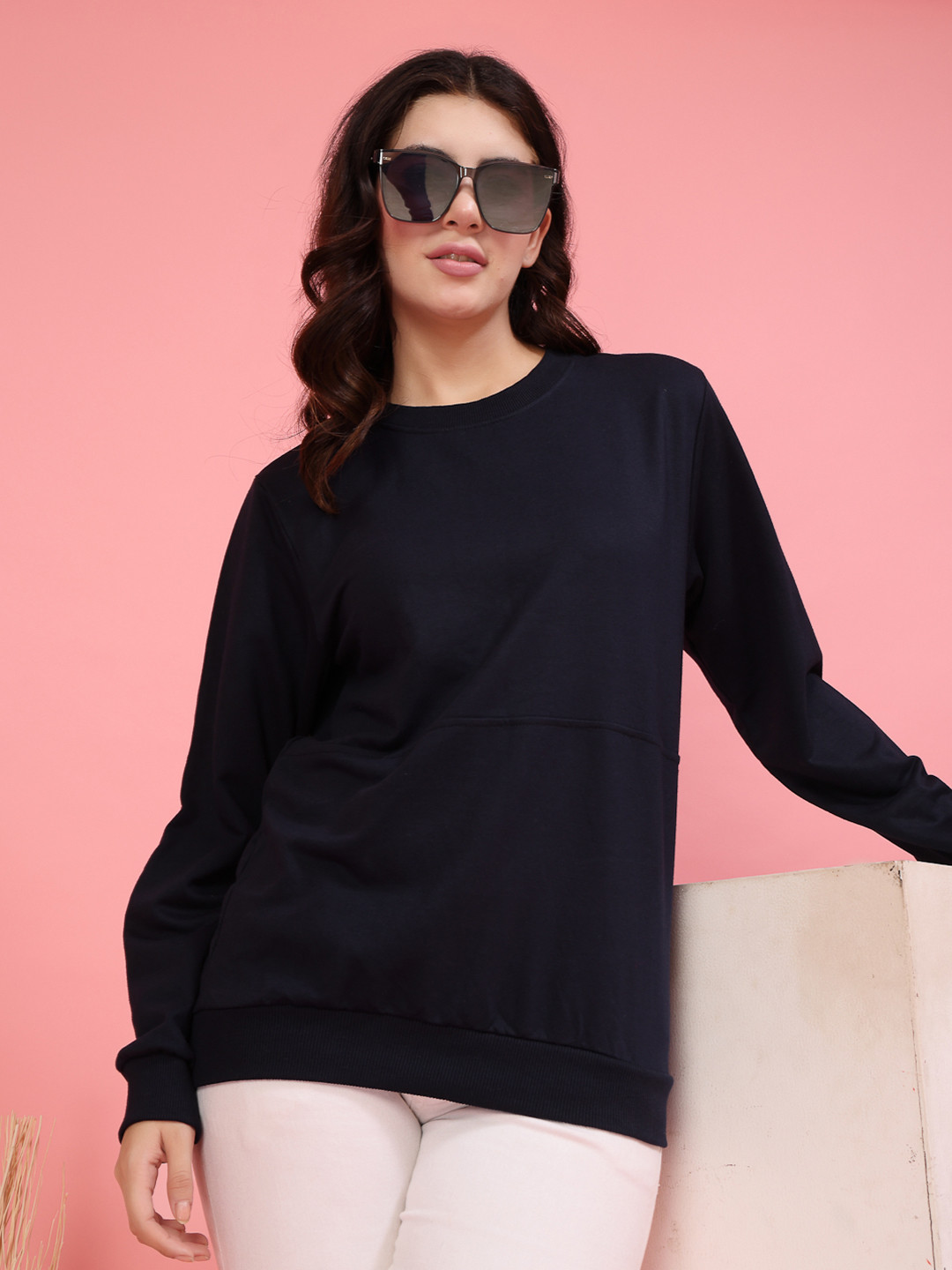 Rigo Women Cotton Sweatshirt