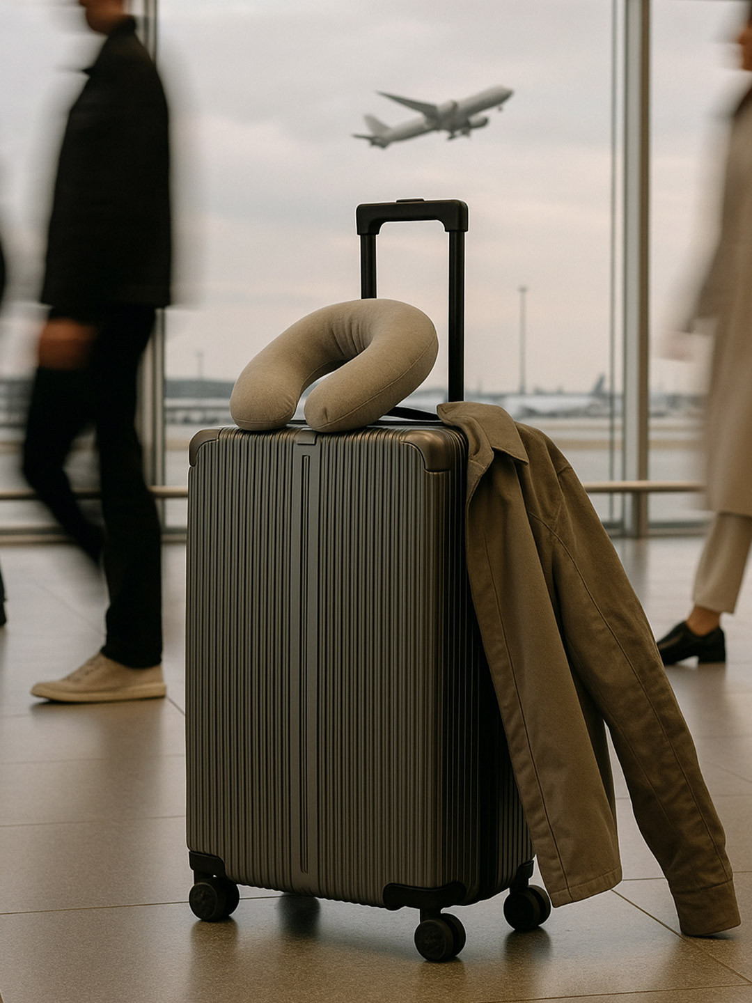 CARRIALL Meta Hard-Sided Large Trolley Suitcase