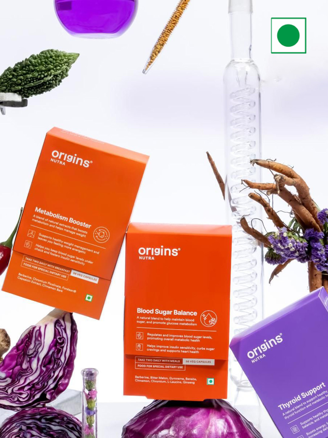 Origins Nutra Metabolism Booster Capsules - 56 Nos