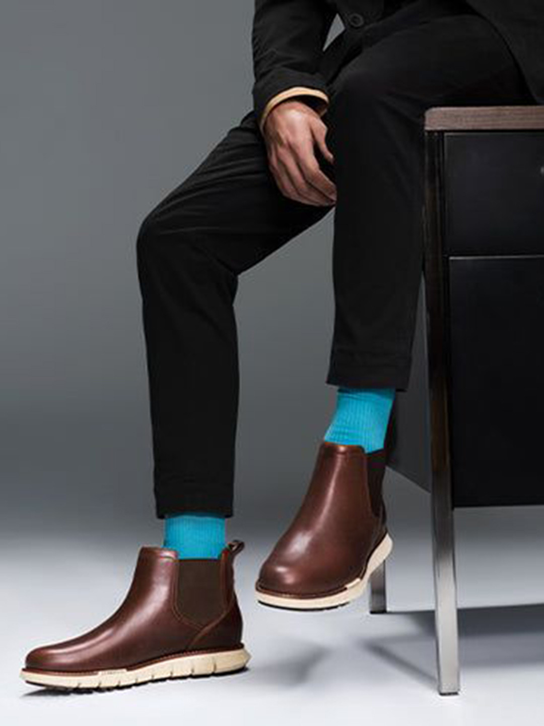 靴 COLE HAAN CHESTNUTLTHR HEMLOCK BOOT COLE HAAN CHESTNUTLTHR HEMLOCK BOOT