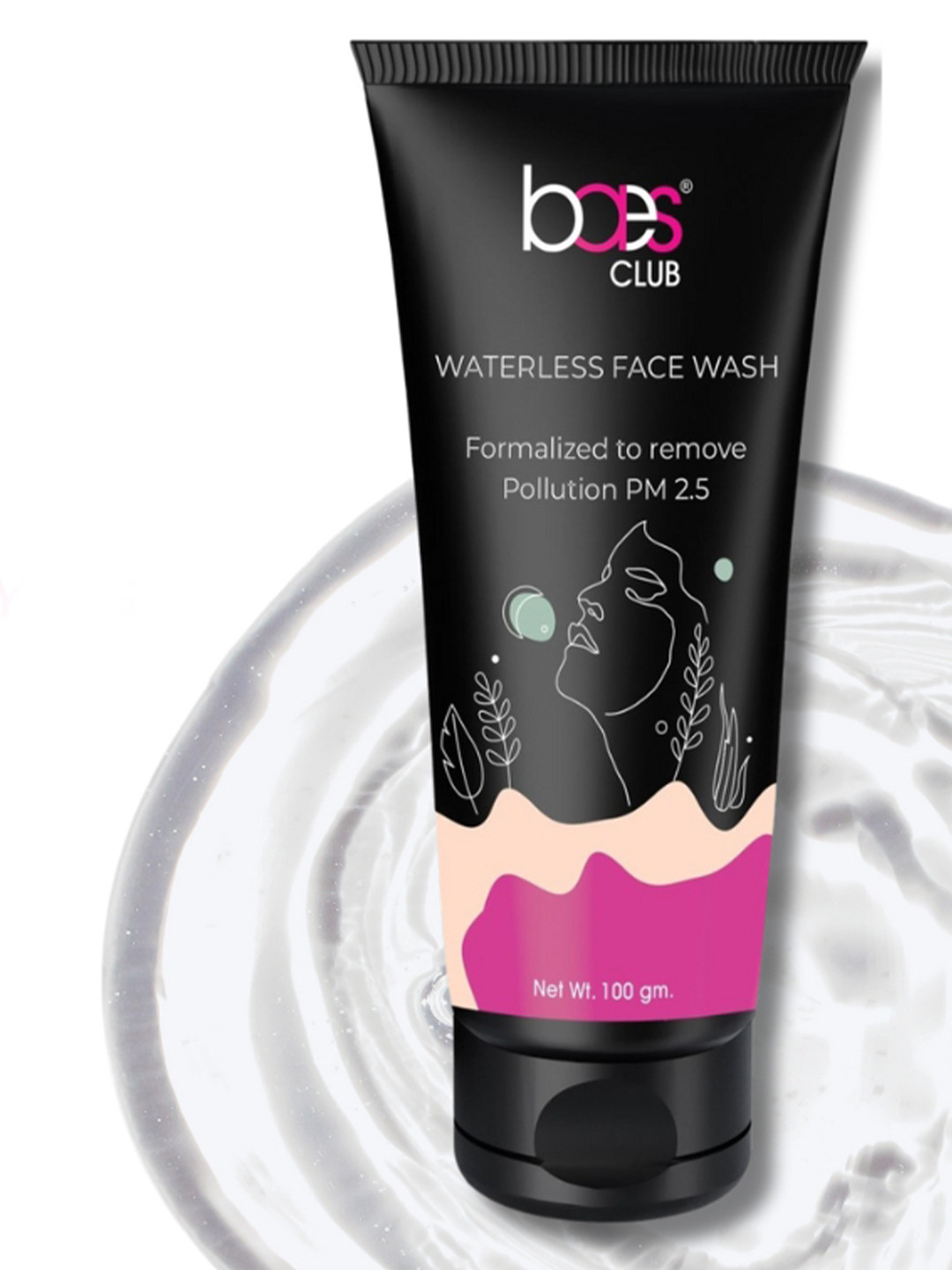 Baes Club Waterless Face Wash For Deep Hydration - 100 gm