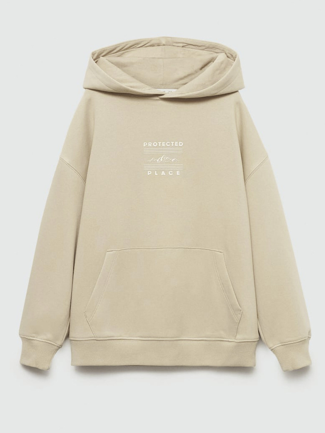 Mango Kids Boys Printed Hooded Sweatshirt