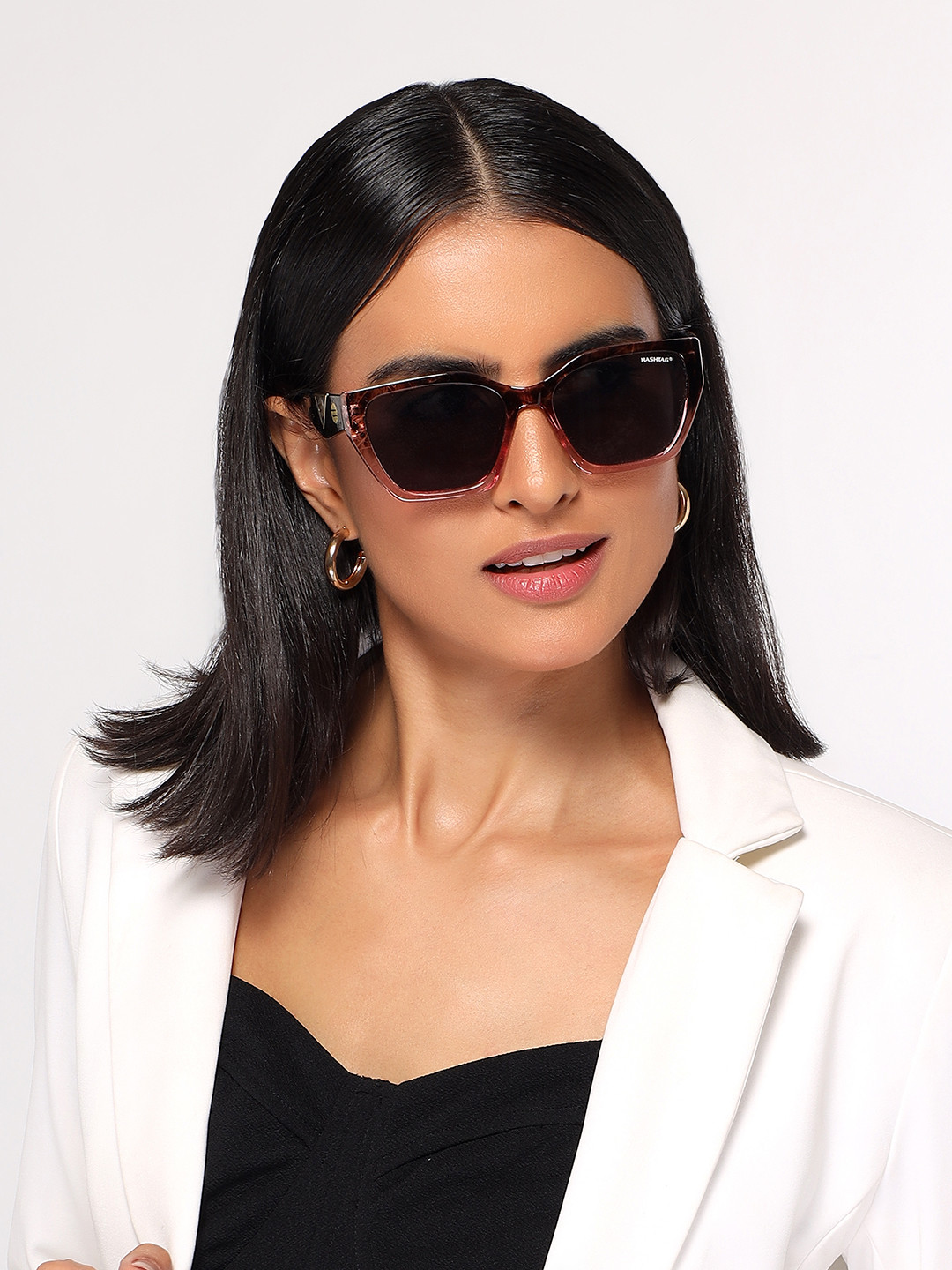 HASHTAG EYEWEAR Unisex Square Sunglasses with UV Protected Lens TZ_24_8063_1_C1