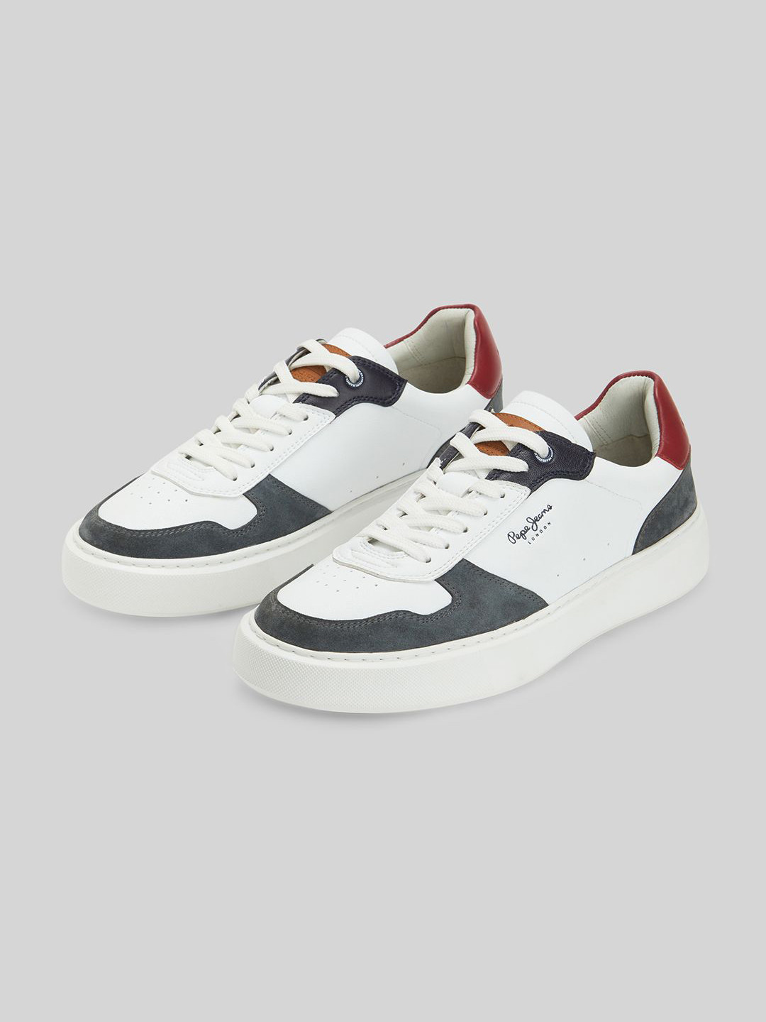Pepe Jeans Men PU Lace-Ups Sneakers