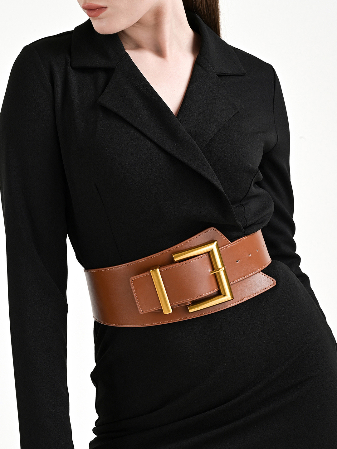 Kazo Women Buckle Broad Belt