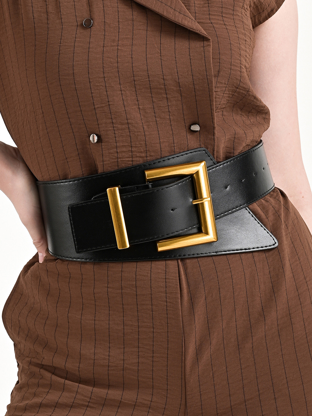 Kazo Women Classic Buckle Broad Belt