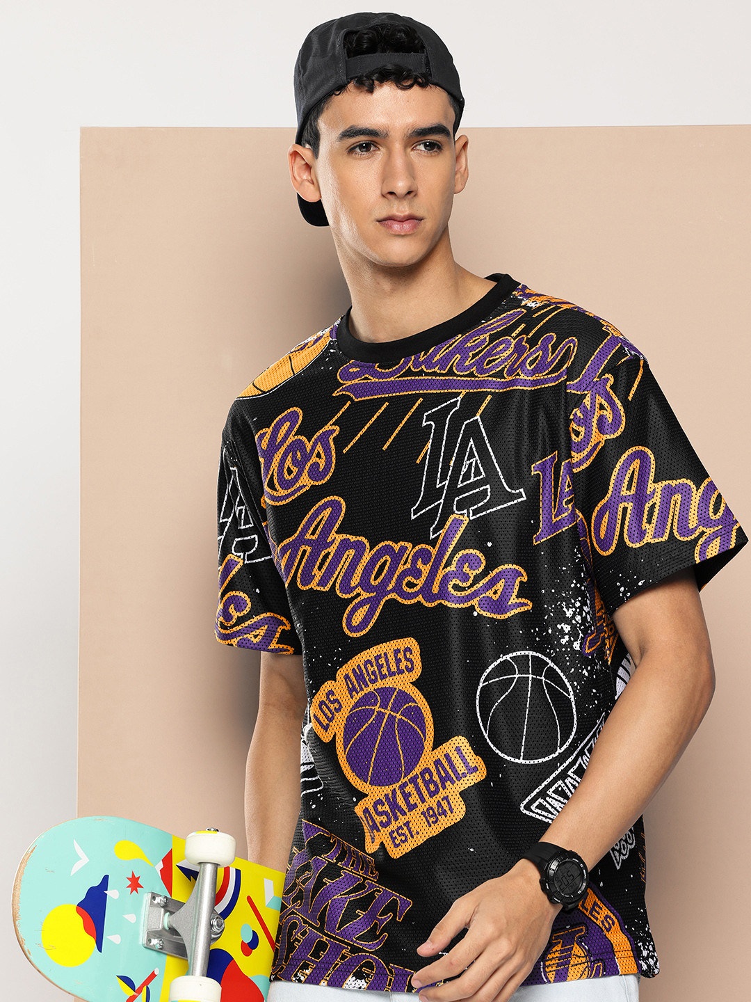 NBA Printed Oversized T-shirt