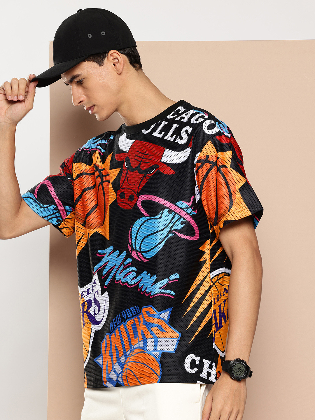 NBA Graphic Printed T-shirt