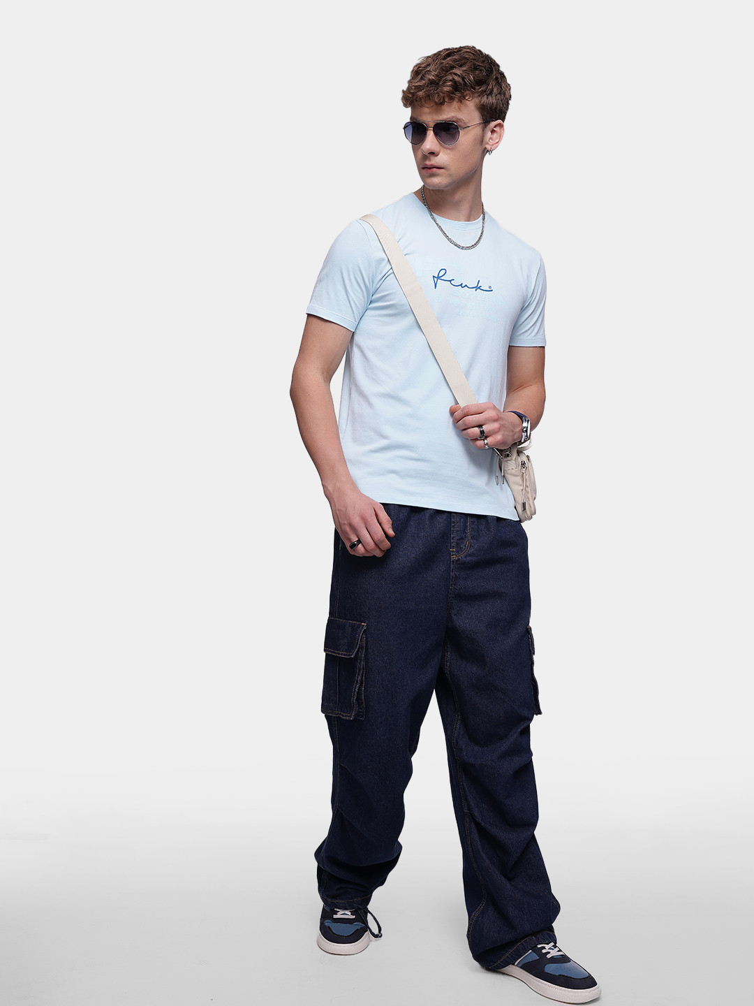 FCUK Brand Logo Printed T-shirt