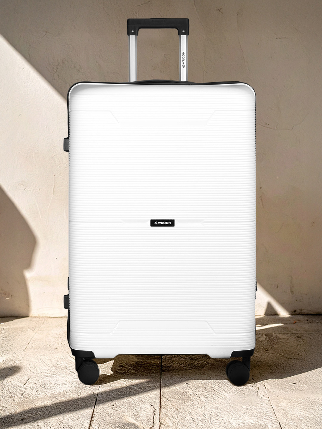 WROGN 360-Degree Rotation Hard Case Large Trolley Bag - 118.13 L