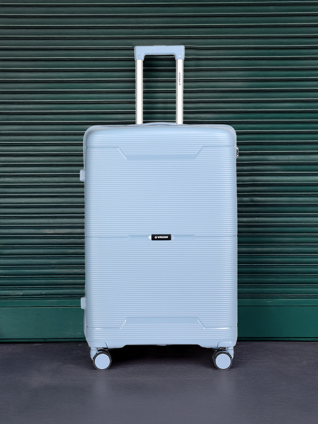 WROGN Textured 360 Degree Rotation Large-Sized Trolley Bag 118.13L