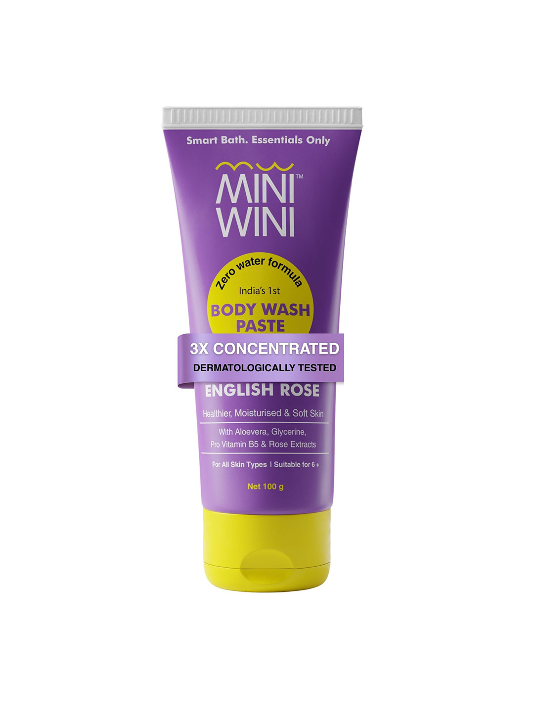 MINIWINI Body Wash Paste Hydrating SLS Free Derma-100 g