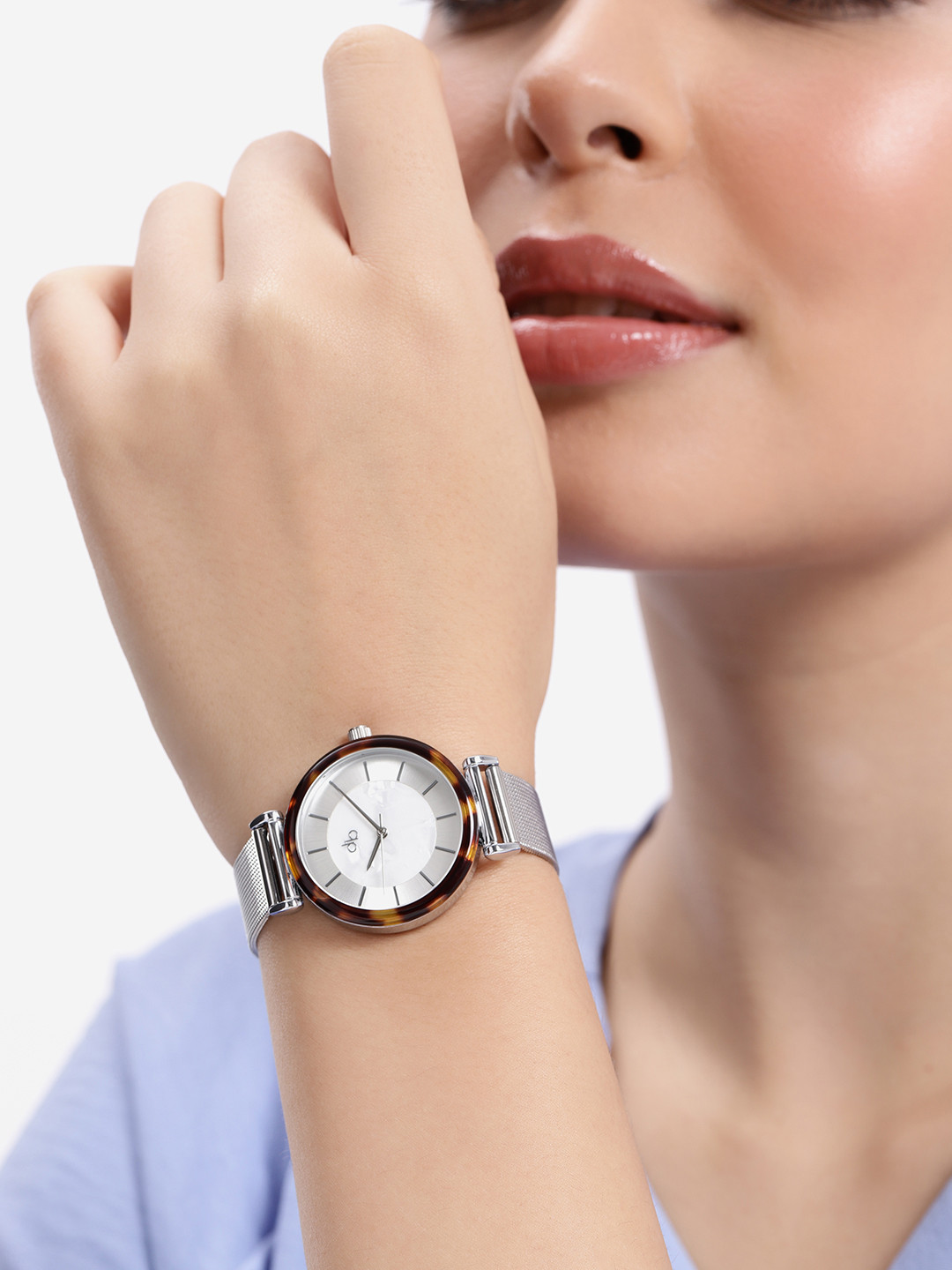 DressBerry Women Stainless Steel Dial & Straps Analogue Watch UT-A8628-SLR-DB