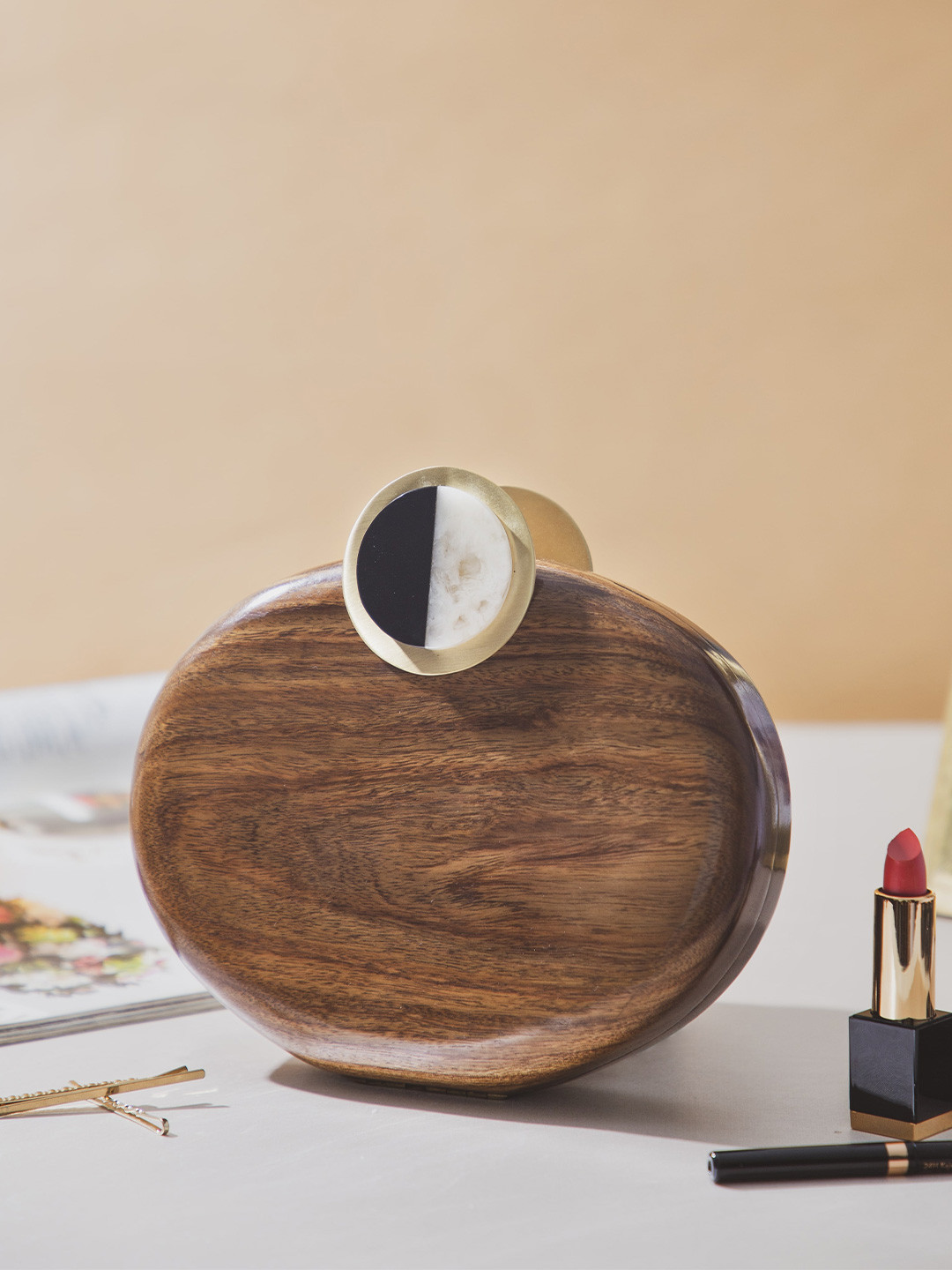 AlorBags The Rustic Luxe Box Clutch