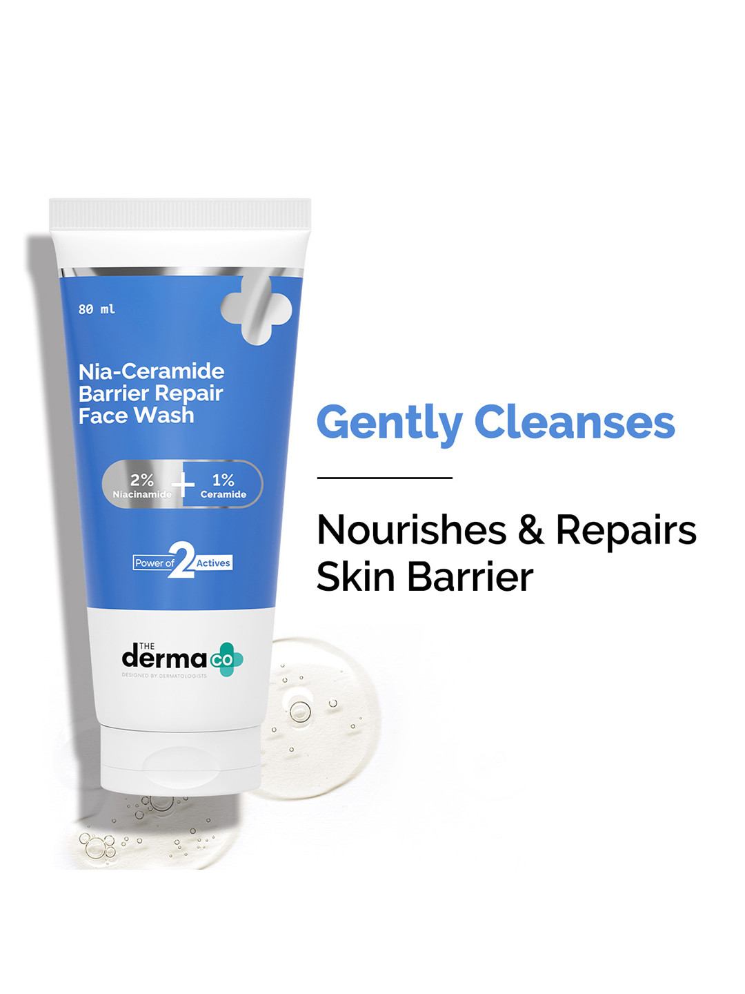 The Derma co. Nia-Ceramide Barrier Repair Face Wash - 80 ml