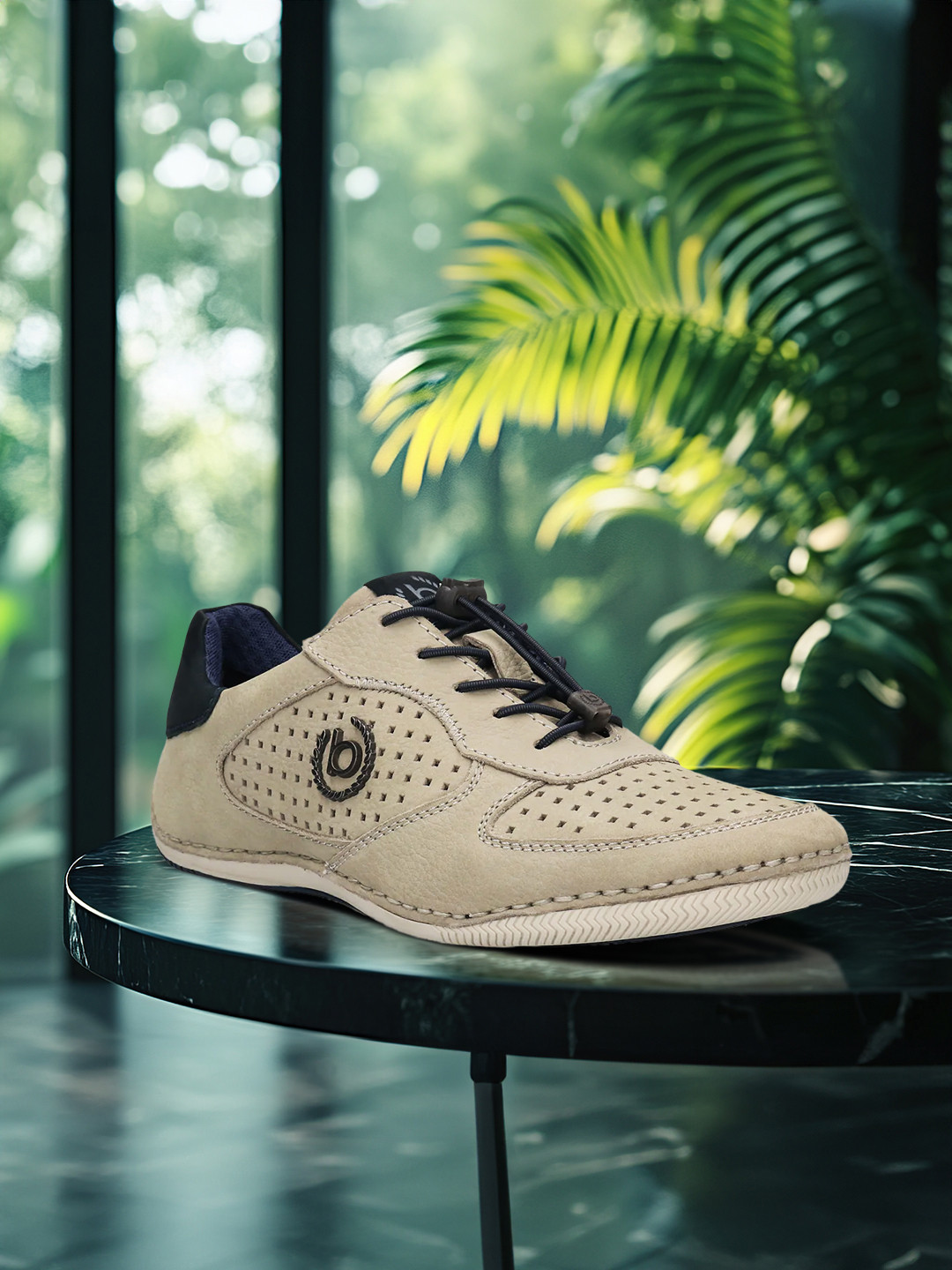 Bugatti Men Lace-Ups Leather Sneakers