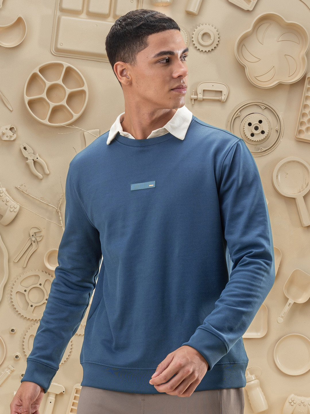 DAMENSCH Men Round Neck Winter Sweatshirts
