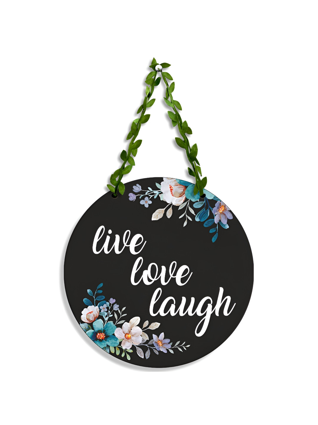 SEHAZ ARTWORKS Floral Matte Hall Wall Hangings-10In