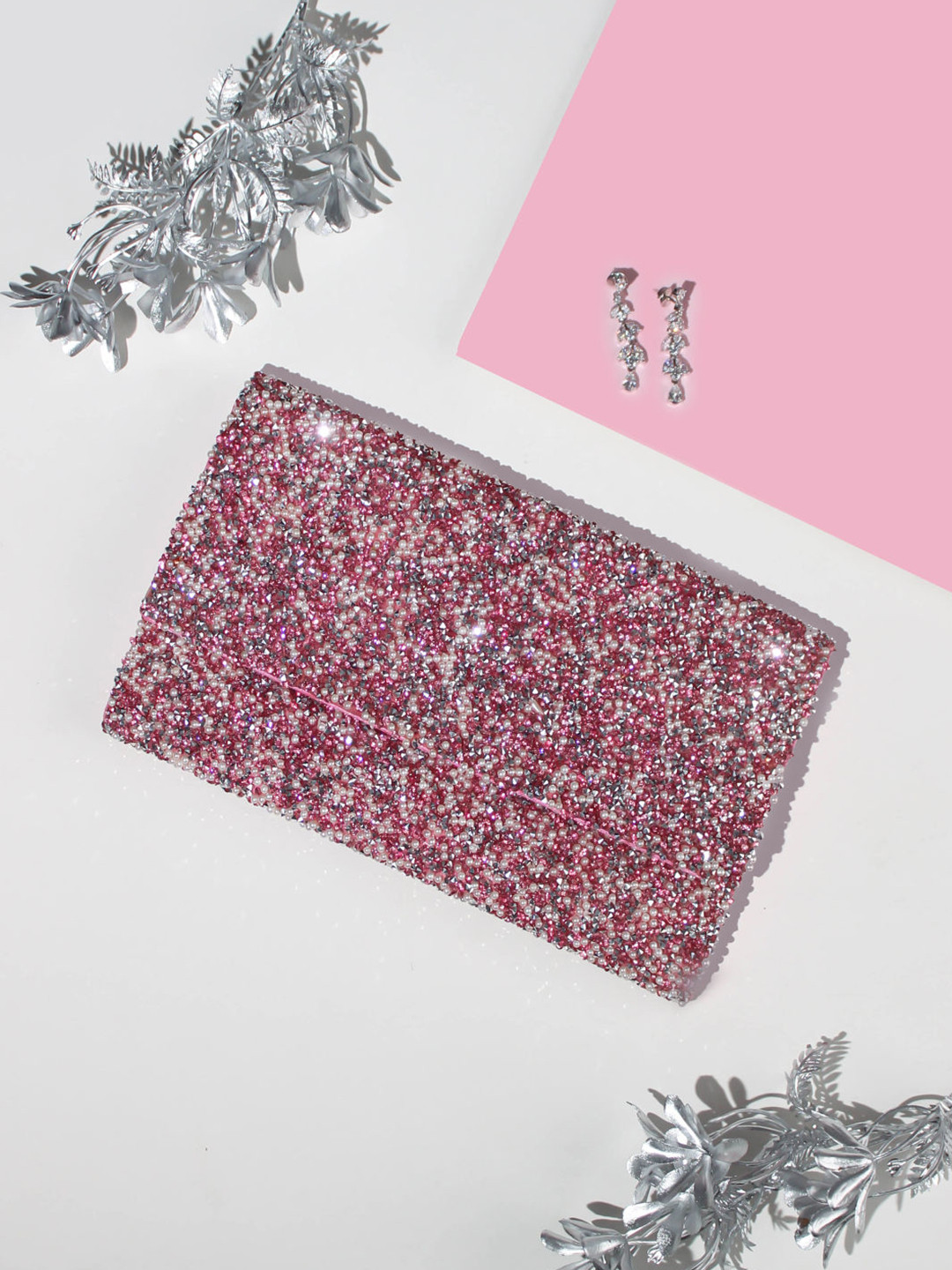 AlorBags Princess Embellished Envelope Clutch