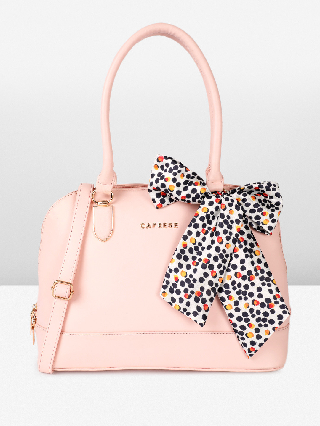 Caprese Camille Women Pink Medium Satchel Bag