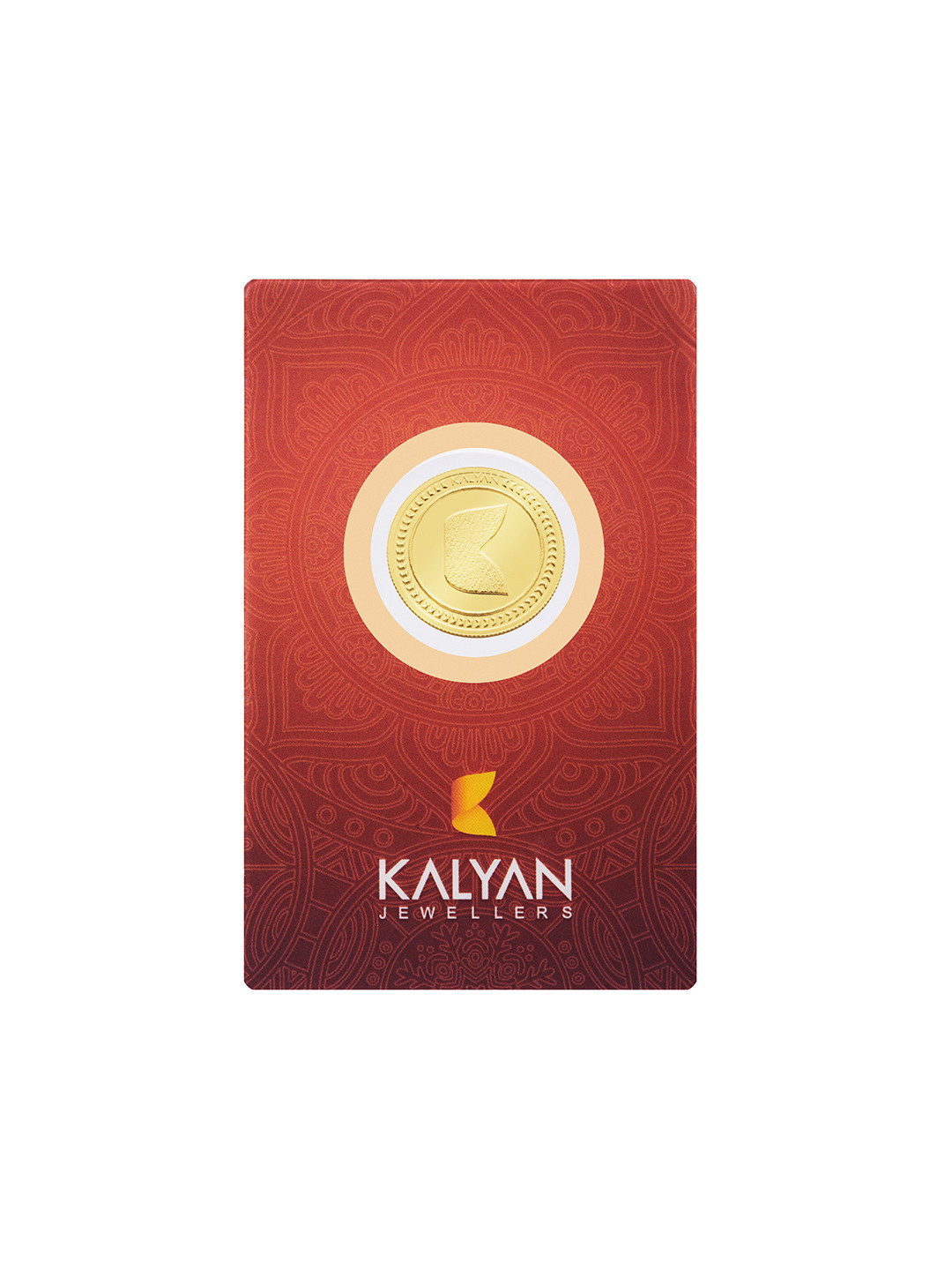 Kalyan Jewellers 22K 916 Purity Round Shaped Gold Coin - 5gm