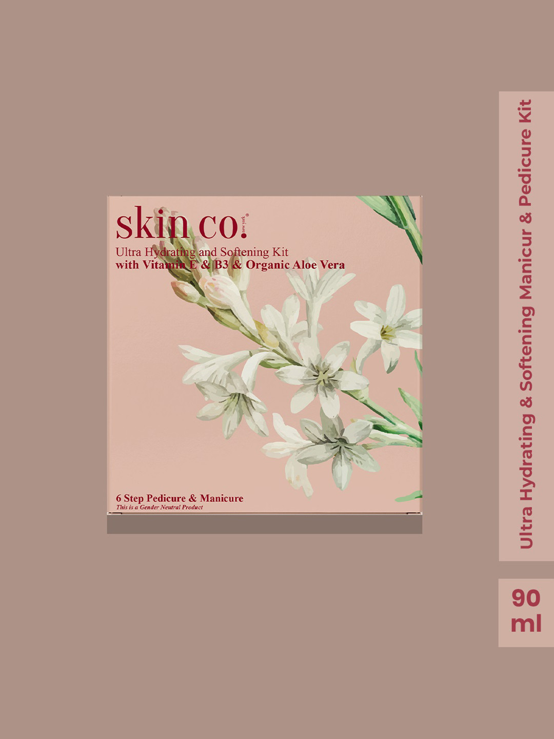 skin co. 6 Step Ultra Hydrating & Softening Manicure & Pedicure Kit - 15 ml Each