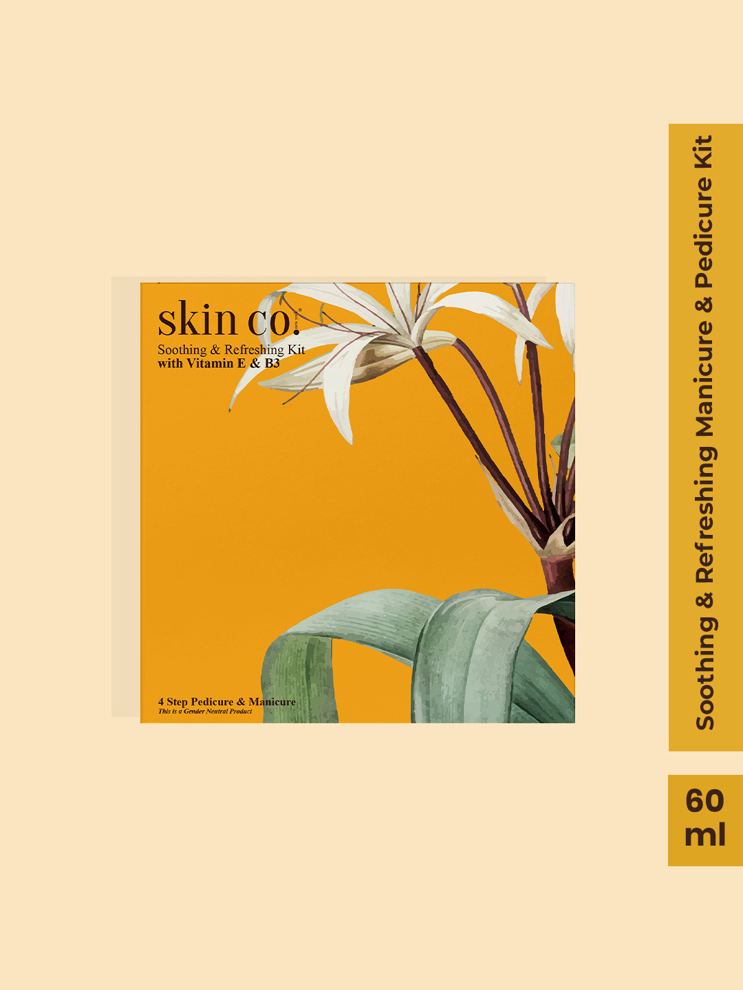 skin co. 4 Step Soothing & Refreshing Manicure & Pedicure Kit - 15 ml Each