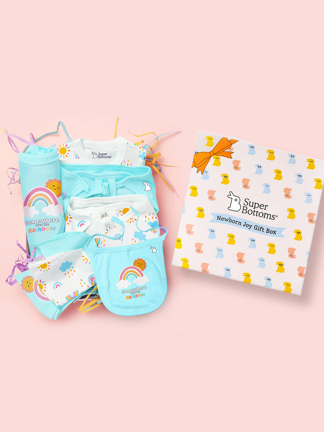 SuperBottoms Unisex Cotton Clothing Baby Gift Set for NewBorn Essentials 11pc