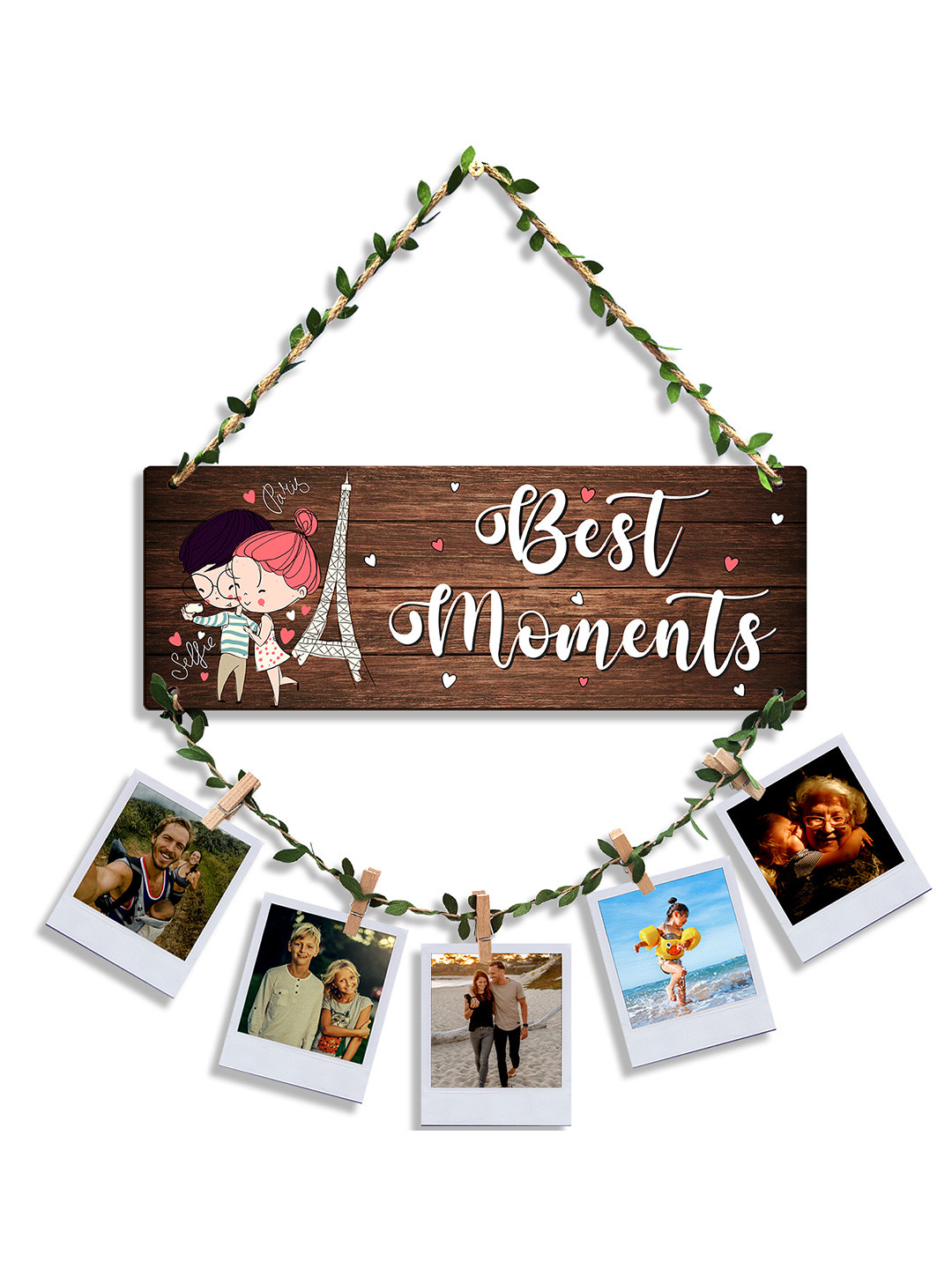 SEHAZ ARTWORKS Wood Matte Hall Wall Hangings-16.1In