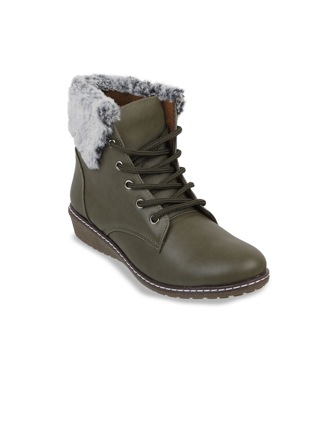 SHUZ TOUCH Women Wedge Heeled Boots
