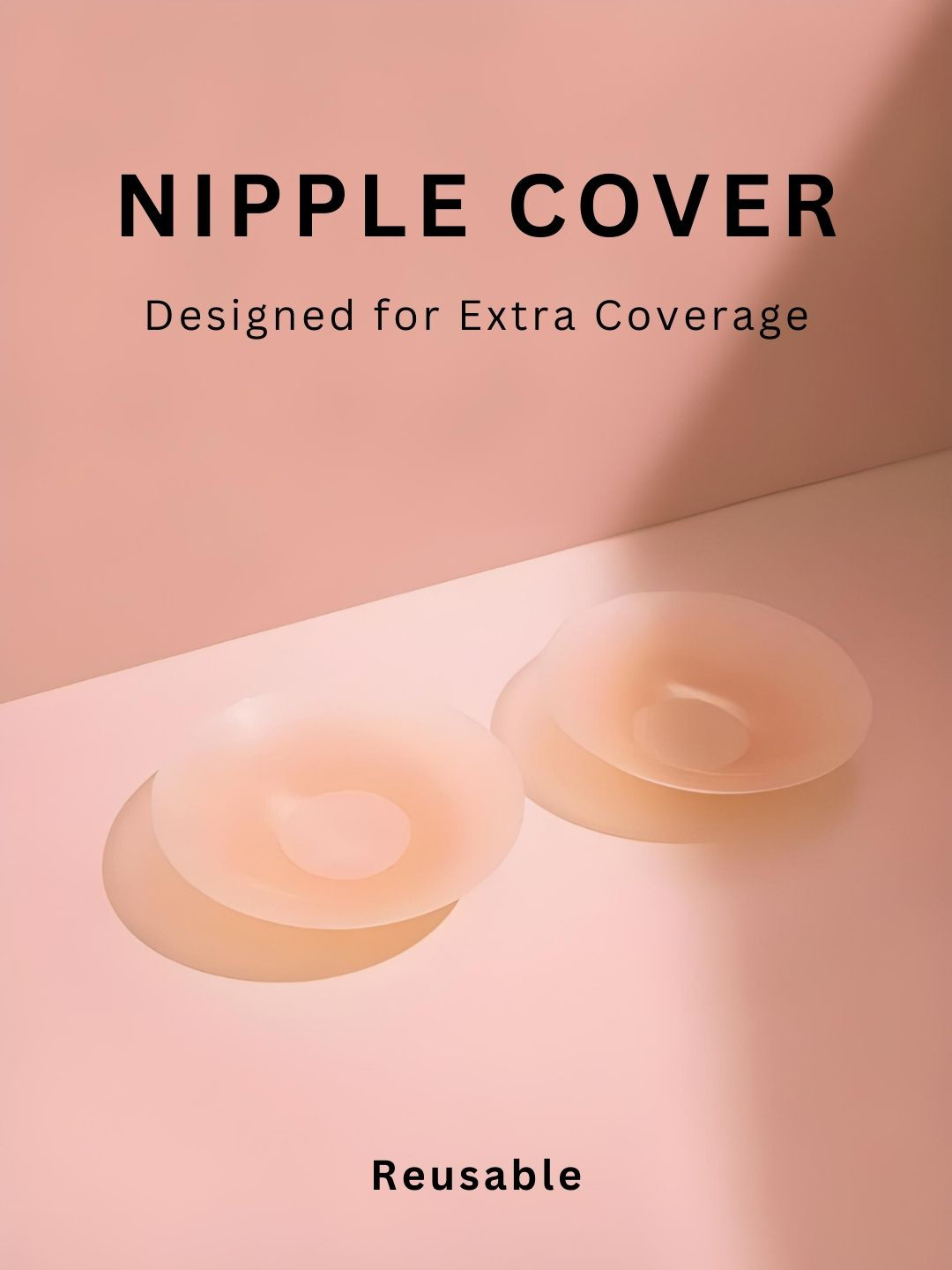 WomanLikeU Skin-friendly Silicon Nipple Covers